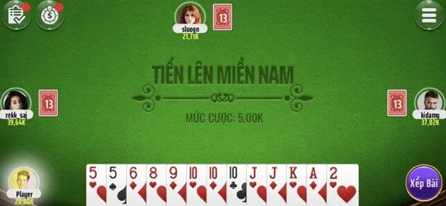 Các thuật ngữ cơ bản trong game Tiến Lên Miền Nam tại Nhatvip